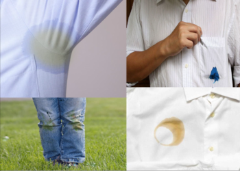 با نحوه‌ی پاک کردن 4 لکه‌ی معمولی لباس آشنا شوید.